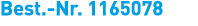 Best. Nr. 1165078
