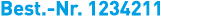 Best. Nr. 1234211